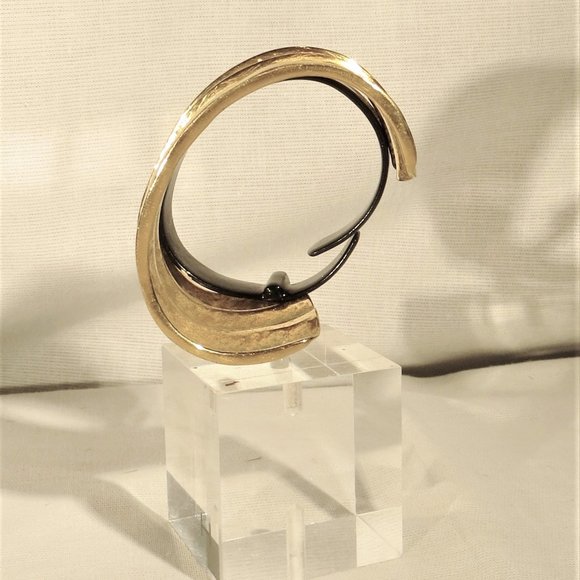 Vintage Vaubel Wide Cuff Bracelet Bangle - Picture 5 of 5